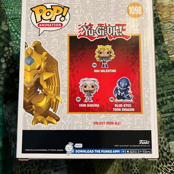 Funko Winged Dragon of Ra 1098. Yu-Gi-Oh 25th Anniversary GameStop Exclusive. - Picture 4 of 6
